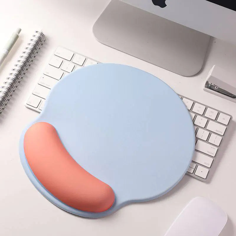 Tapis de souris doux en mousse à mémoire