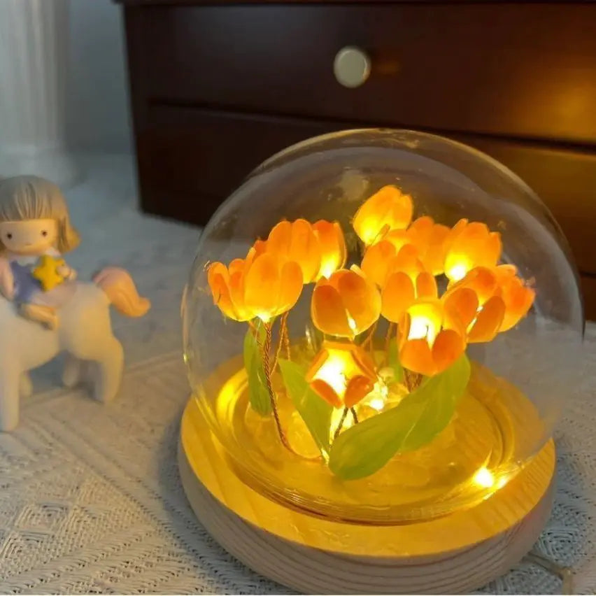 Veilleuse Tulipe Fait Main