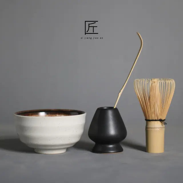 Matcha Traditionnel en Bambou