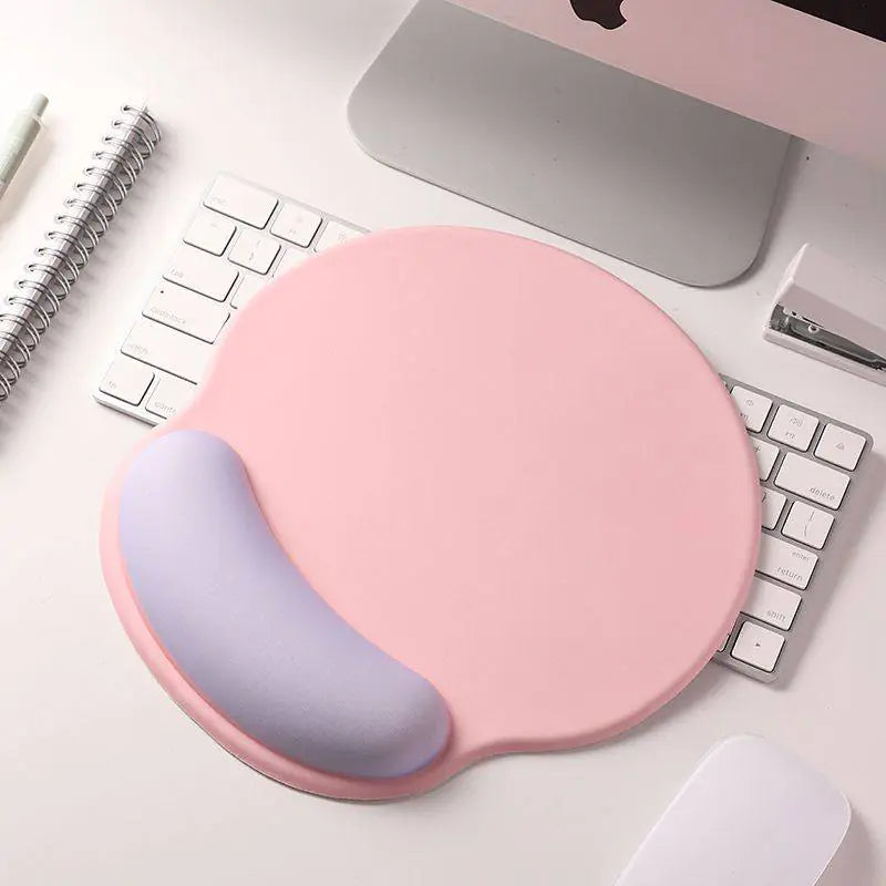 Tapis de souris doux en mousse à mémoire
