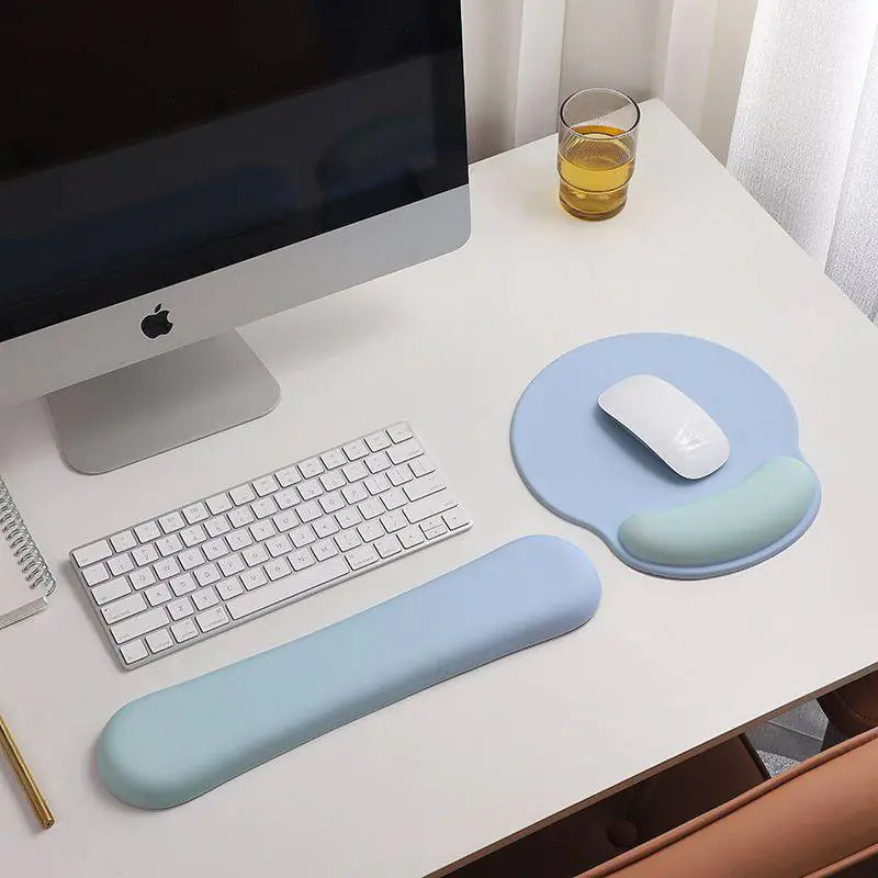 Tapis de souris doux en mousse à mémoire