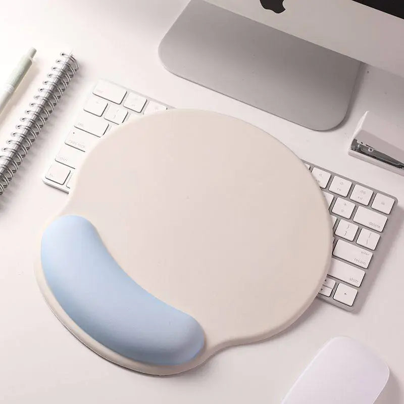 Tapis de souris doux en mousse à mémoire