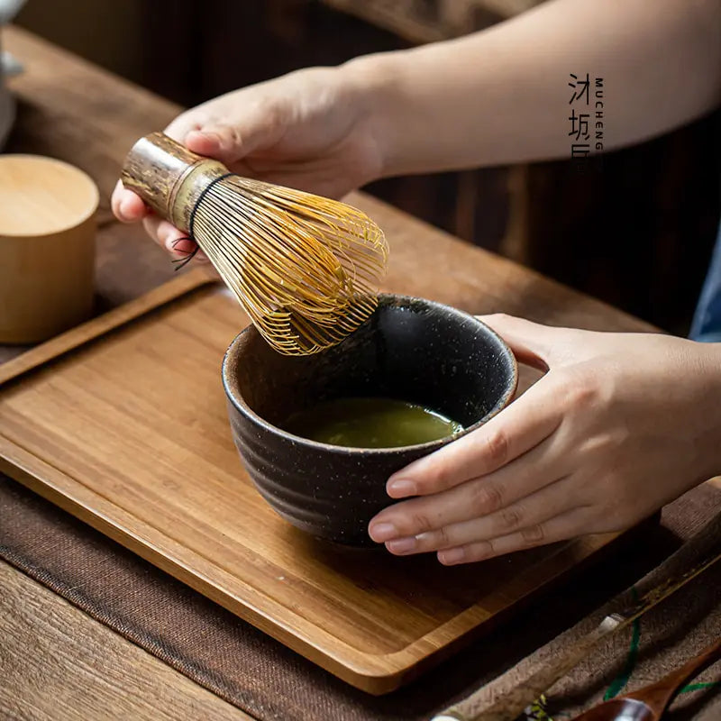 Matcha Traditionnel en Bambou