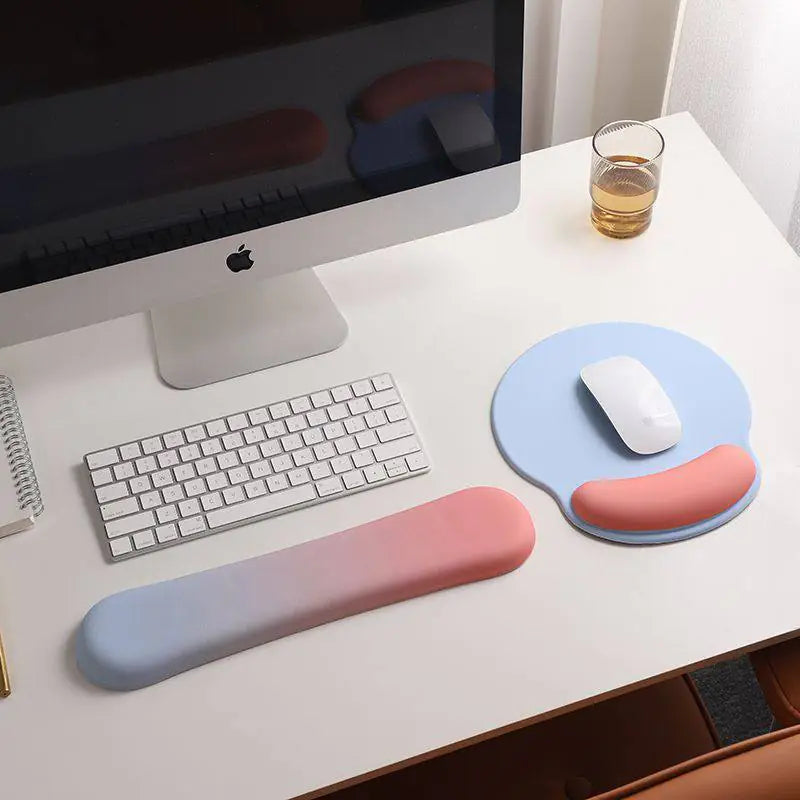 Tapis de souris doux en mousse à mémoire