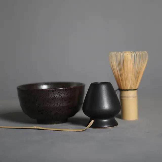 Matcha Traditionnel en Bambou