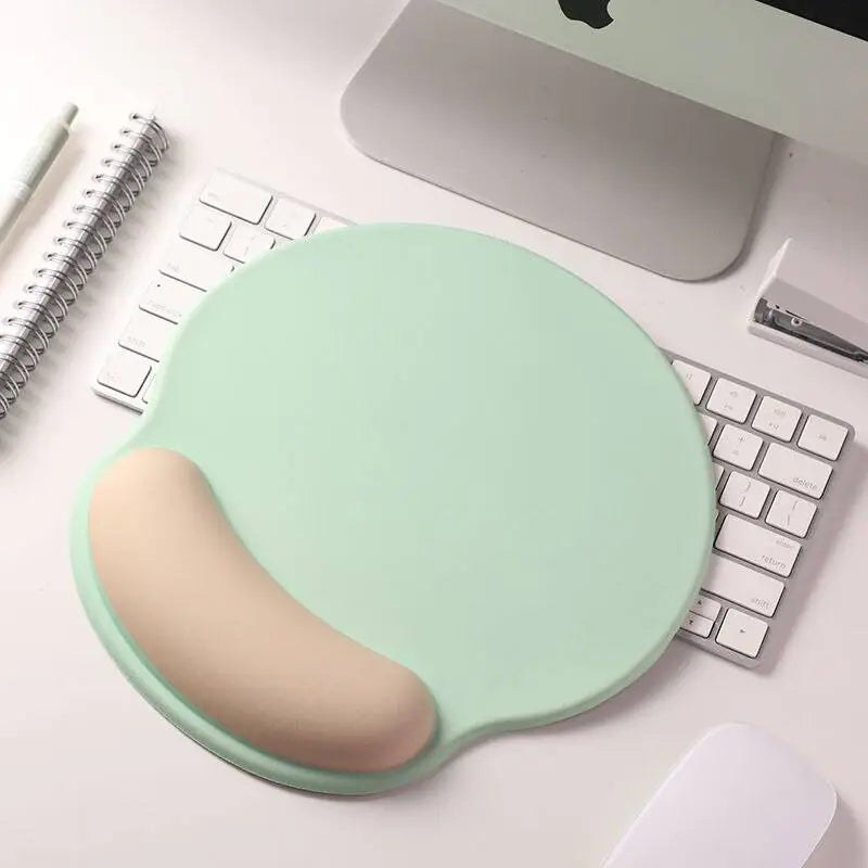 Tapis de souris doux en mousse à mémoire
