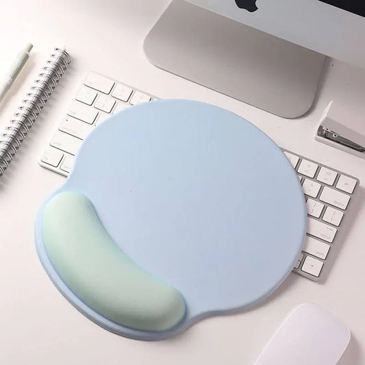 Tapis de souris doux en mousse à mémoire