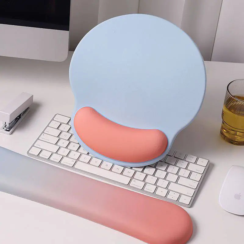 Tapis de souris doux en mousse à mémoire